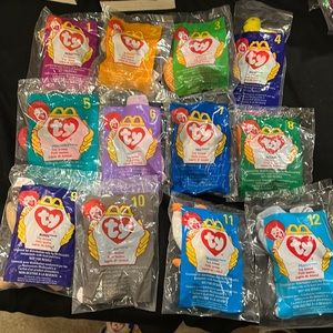 McDonald’s 1998 Beanie Babies #1-12
